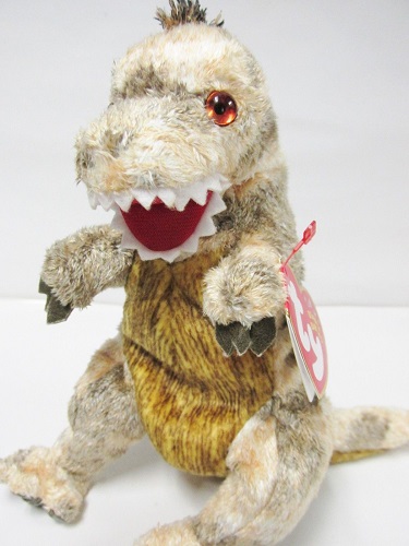 Toothy the tyrannosaurus<br>TY Beanie Baby<br>(Click on picture-FULL DETAILS)